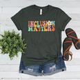 Gnoovy Vintage Inclusion Matters Special Education Teacher Women's Heather T-Shirt Heather Forest Gnoovy Vintage Inclusion Matters Special Education Teacher Women's Heather T-Shirt Heather Forest