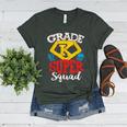 Grade K Super Squad Superhero Kindergarten Teacher Team Women's Heather T-Shirt Heather Forest Grade K Super Squad Superhero Kindergarten Teacher Team Women's Heather T-Shirt Heather Forest