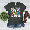 Gym Teacher Back To School Teacher Shirts For Men Women Girls Kids Women's Heather T-Shirt Heather Forest