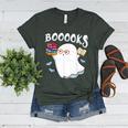 Halloween Books Librarian English Teacher Reader Reading Women's Heather T-Shirt Heather Forest Halloween Books Librarian English Teacher Reader Reading Women's Heather T-Shirt Heather Forest