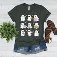 Halloween Ghost Speech Therapy SLP Fall Teacher Tee Women's Heather T-Shirt Heather Forest Halloween Ghost Speech Therapy SLP Fall Teacher Tee Women's Heather T-Shirt Heather Forest