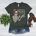 Halloween Math Teacher Skeleton Six Seven Meme Brainrot Women's Heather T-Shirt Heather Forest Halloween Math Teacher Skeleton Six Seven Meme Brainrot Women's Heather T-Shirt Heather Forest