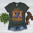 Halloween Scary Spanish Teacher No Costume Required For Men Women Women's Heather T-Shirt Heather Forest