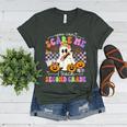 Halloween Teacher You Can't Scare Me I Teach Second Grade Women's Heather T-Shirt Heather Forest Halloween Teacher You Can't Scare Me I Teach Second Grade Women's Heather T-Shirt Heather Forest
