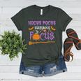 Halloween Teacher Or Student Hocus Pocus Everybody Focus For Men Women Kids Women's Heather T-Shirt Heather Forest