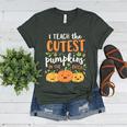 Halloween Teacher I Teach The Cutest Pumpkins In The Patch Women's Heather T-Shirt Heather Forest Halloween Teacher I Teach The Cutest Pumpkins In The Patch Women's Heather T-Shirt Heather Forest