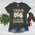 Halloween Teaching My Boos Cute Ghost Teacher Life Costume Women's Heather T-Shirt Heather Forest Halloween Teaching My Boos Cute Ghost Teacher Life Costume Women's Heather T-Shirt Heather Forest