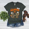 Haunted By 6-7 Halloween Math Teacher Joke Women's Heather T-Shirt Heather Forest Haunted By 6-7 Halloween Math Teacher Joke Women's Heather T-Shirt Heather Forest