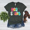 Head Start Team Homeschool Teacher Headstart Back To School Women's Heather T-Shirt Heather Forest
