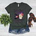 Hocus Pocus I Need Coffee To Focus Halloween Teacher Women's Heather T-Shirt Heather Forest