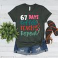 Humor Meme 67 Days Of School Coffee Lover Educator Teacher Women's Heather T-Shirt Heather Forest Humor Meme 67 Days Of School Coffee Lover Educator Teacher Women's Heather T-Shirt Heather Forest