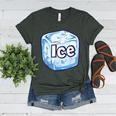 Ice Halloween Pun Costume Easy Lazy Team Group Teacher Women's Heather T-Shirt Heather Forest Ice Halloween Pun Costume Easy Lazy Team Group Teacher Women's Heather T-Shirt Heather Forest