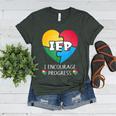 IEP I Encourage Progress Special Education School Teacher Women's Heather T-Shirt Heather Forest IEP I Encourage Progress Special Education School Teacher Women's Heather T-Shirt Heather Forest