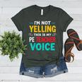 I’m Not Yelling This Is My PE School Teacher Voice I Teach Women's Heather T-Shirt Heather Forest I’m Not Yelling This Is My PE School Teacher Voice I Teach Women's Heather T-Shirt Heather Forest
