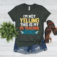 I'm Not Yelling This Is My PE Teacher Voice Women's Heather T-Shirt Heather Forest I'm Not Yelling This Is My PE Teacher Voice Women's Heather T-Shirt Heather Forest