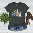 I'm Ok Lunch Lady Life Cafeteria Crew Teacher Women Women's Heather T-Shirt Heather Forest