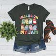 Inclusion Is My Jam SPED Teacher Special Education Life Women's Heather T-Shirt Heather Forest