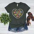 Inclusion Matters Special Education Teacher Autism Awareness Women's Heather T-Shirt Heather Forest Inclusion Matters Special Education Teacher Autism Awareness Women's Heather T-Shirt Heather Forest