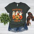 Insurance Boo Crew Halloween Spooky Costume Teacher Women's Heather T-Shirt Heather Forest Insurance Boo Crew Halloween Spooky Costume Teacher Women's Heather T-Shirt Heather Forest