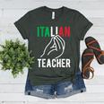 Italian Teacher Italy Italia Back To School First Day Women's Heather T-Shirt Heather Forest Italian Teacher Italy Italia Back To School First Day Women's Heather T-Shirt Heather Forest