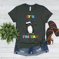 It's Fri-Yay Dabbing Penguin Friday Weekend Teacher Student Women's Heather T-Shirt Heather Forest It's Fri-Yay Dabbing Penguin Friday Weekend Teacher Student Women's Heather T-Shirt Heather Forest