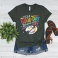 It's A Good Day To Make Some Art Artist Drawing Teacher Women's Heather T-Shirt Heather Forest