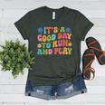 Its A Good Day To Run And Play PE Teacher Physical Education Women's Heather T-Shirt Heather Forest Its A Good Day To Run And Play PE Teacher Physical Education Women's Heather T-Shirt Heather Forest