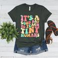 It's A Good Day To Teach Tiny Humans Teacher Teaching Women's Heather T-Shirt Heather Forest