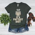 Its Pottery Day Clay Craft Ceramic Hobby Artisan Art Teacher Women's Heather T-Shirt Heather Forest Its Pottery Day Clay Craft Ceramic Hobby Artisan Art Teacher Women's Heather T-Shirt Heather Forest