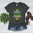 I Just Like To Teach Teaching My Favorite Christmas Teacher Women's Heather T-Shirt Heather Forest
