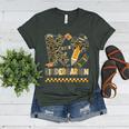 K Is For Kindergarten Teacher Coquette Bow Camo Women's Heather T-Shirt Heather Forest K Is For Kindergarten Teacher Coquette Bow Camo Women's Heather T-Shirt Heather Forest
