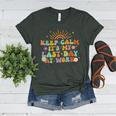 Keep Calm It's My Last Day At Work Groovy Teacher Retro Women's Heather T-Shirt Heather Forest Keep Calm It's My Last Day At Work Groovy Teacher Retro Women's Heather T-Shirt Heather Forest