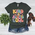 Kind Is Always Cool Groovy Teacher Be Kind Kindness Matters Women's Heather T-Shirt Heather Forest Kind Is Always Cool Groovy Teacher Be Kind Kindness Matters Women's Heather T-Shirt Heather Forest