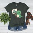 Be Kind Teacher Anti-Bullying Dino Kindness Women Men Boys Women's Heather T-Shirt Heather Forest Be Kind Teacher Anti-Bullying Dino Kindness Women Men Boys Women's Heather T-Shirt Heather Forest