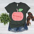 Kindergarten Apple Word Art For Teachers & Students Women's Heather T-Shirt Heather Forest Kindergarten Apple Word Art For Teachers & Students Women's Heather T-Shirt Heather Forest