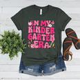 In My Kindergarten Era Girl Back To School Kinder Teacher Women's Heather T-Shirt Heather Forest In My Kindergarten Era Girl Back To School Kinder Teacher Women's Heather T-Shirt Heather Forest