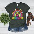 Kindergarten Rainbow Girls Boys Teacher Team Kinder Squad Women's Heather T-Shirt Heather Forest Kindergarten Rainbow Girls Boys Teacher Team Kinder Squad Women's Heather T-Shirt Heather Forest