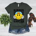 Kindergarten Teacher Hippie Smile Face Back School Women's Heather T-Shirt Heather Forest Kindergarten Teacher Hippie Smile Face Back School Women's Heather T-Shirt Heather Forest