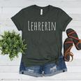 Lehrerin Female German Teacher Women's Heather T-Shirt Heather Forest