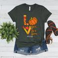 Leopard Pumpkin Love Teacher Life Thanksgiving Fall Women Women's Heather T-Shirt Heather Forest Leopard Pumpkin Love Teacher Life Thanksgiving Fall Women Women's Heather T-Shirt Heather Forest