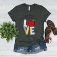 Let All That You Do Be Done In Love Christian Teacher Women's Heather T-Shirt Heather Forest Let All That You Do Be Done In Love Christian Teacher Women's Heather T-Shirt Heather Forest