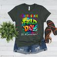 Let The Games Begin Fourth Grade Field Day 2025 Teacher Kid Women's Heather T-Shirt Heather Forest
