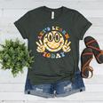 Let's Learn Today First Day Of School For Teacher Student Women's Heather T-Shirt Heather Forest