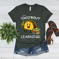 Let's Taco Bout Learning Back To School Teacher Kids Women's Heather T-Shirt Heather Forest