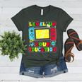 Level Up Your Education Gaming Inspired Teacher Gamers Women's Heather T-Shirt Heather Forest Level Up Your Education Gaming Inspired Teacher Gamers Women's Heather T-Shirt Heather Forest