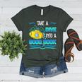 Librarian Teacher Dive Into A Good Book Reading Premium Tri-Blend Women's Heather T-Shirt Heather Forest Librarian Teacher Dive Into A Good Book Reading Premium Tri-Blend Women's Heather T-Shirt Heather Forest