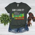 Can I Lick It Periodic Table Science Teacher Student Women's Heather T-Shirt Heather Forest