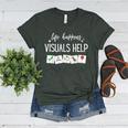 Life Happens Visuals Help Special Education Teacher Aide Men Women Women's Heather T-Shirt Heather Forest Life Happens Visuals Help Special Education Teacher Aide Men Women Women's Heather T-Shirt Heather Forest