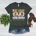Most Likely To Read Books All Summer Teacher Student Women's Heather T-Shirt Heather Forest