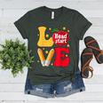 Love Headstart Head Start Teachers First Day Of School Women's Heather T-Shirt Heather Forest Love Headstart Head Start Teachers First Day Of School Women's Heather T-Shirt Heather Forest